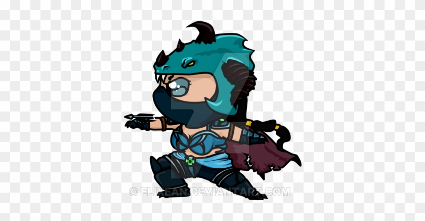 Dragonslayer Vayne Chibi By Sumashira - League Of Legends Vayne Chibi #853976