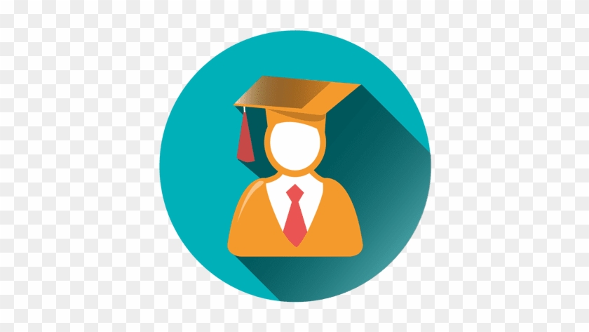 Male Graduate Round Icon Transparent Png - Graduado Transparente #853988