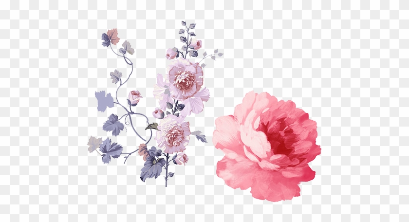 موضوع تفاعلي - Flower Illustration Watercolor Png #854151