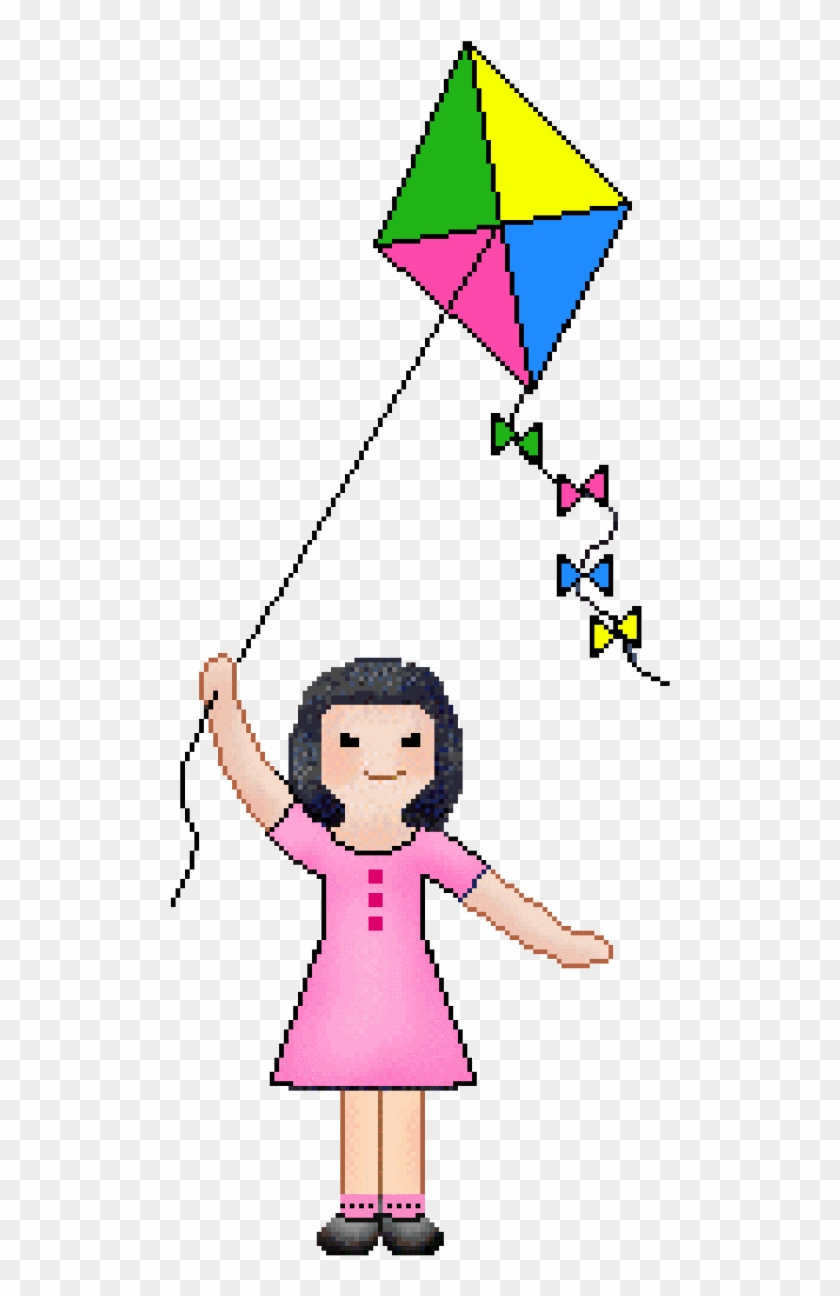 Kite Clipart Illustration - Flying Kites Transparent Gif #855944