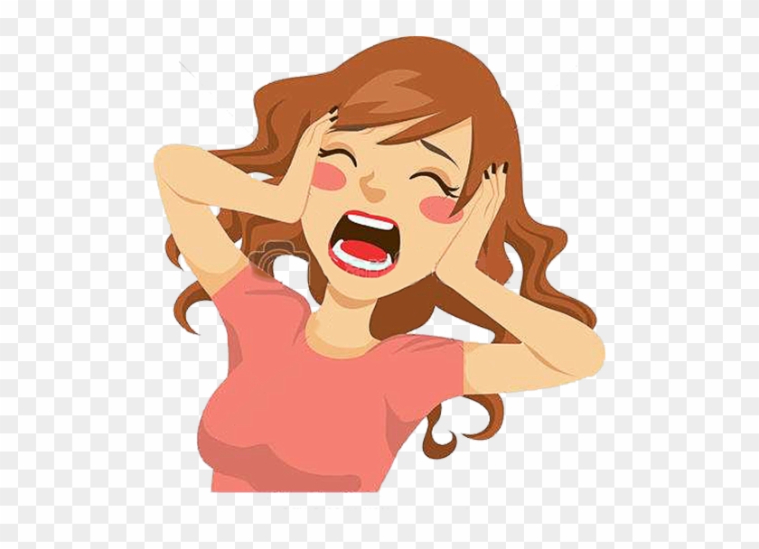 Royalty-free Screaming Clip Art - Royalty-free Screaming Clip Art #856096