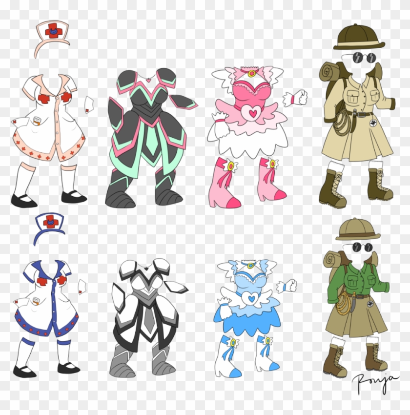Ebf5 Outfits By Ronjaw-d9tl4q3 - Drawing #856288