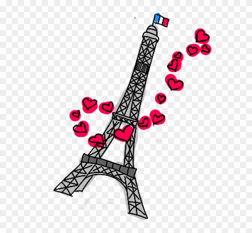 Eiffel Tower Clipart - J Aime Le Francais #856300