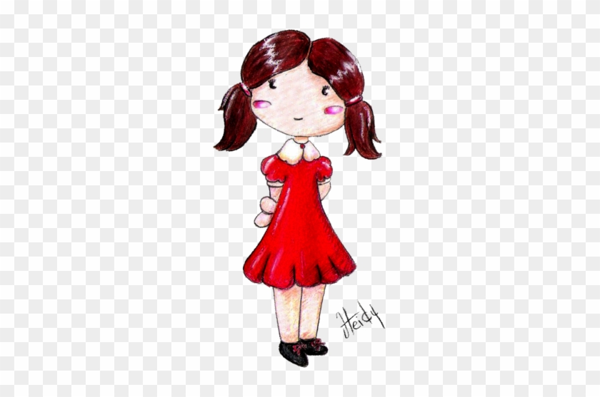 Cute Little Girl By Petite-angel - Petite Girl In Drawings #856436