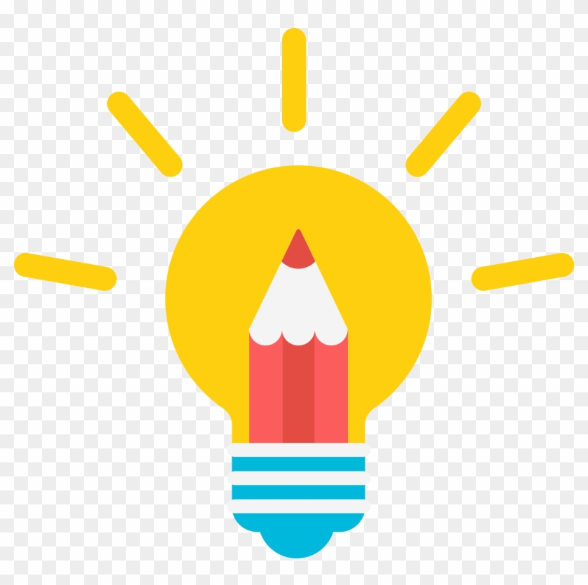 Clip Art - Vector Bulb - Png Bulb Vector #857004