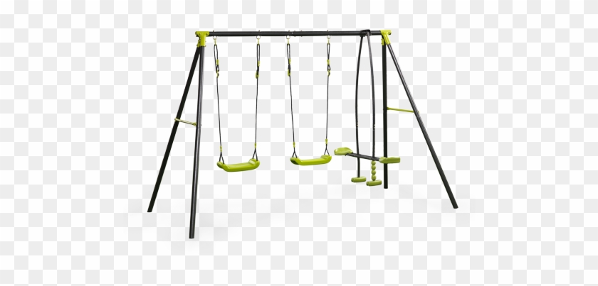 Clipart Photo Swing - Kids Outdoor Garden Toy Metal Frame See Saw Glider #857514