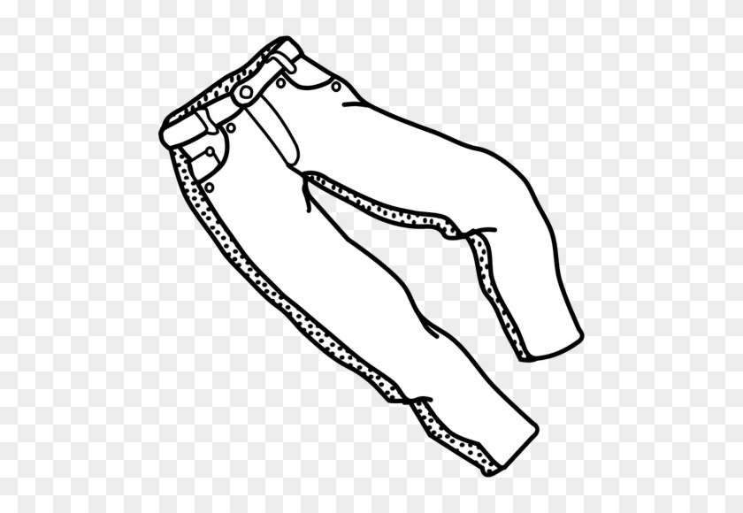 Trousers Black And White #857592