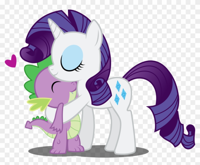 Spike And Rarity By Abion47 - Mlp Rarity And Spike #857633