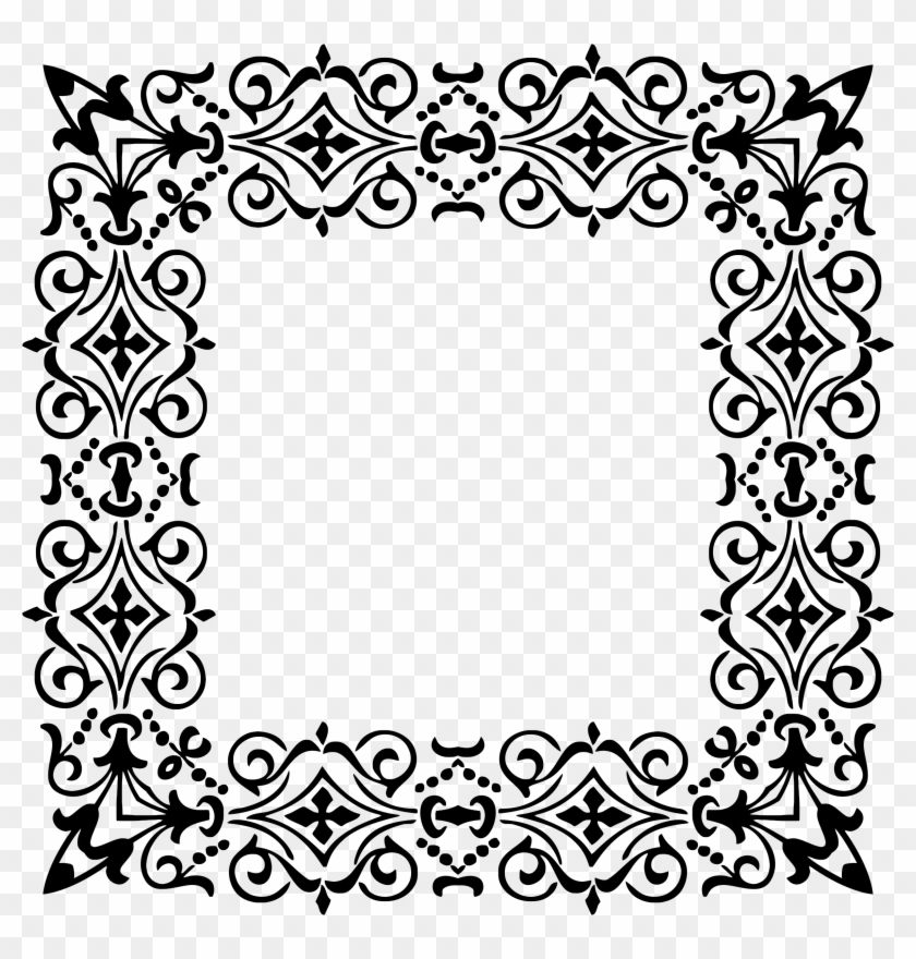 Big Image - Ornamental Frame Png #857752