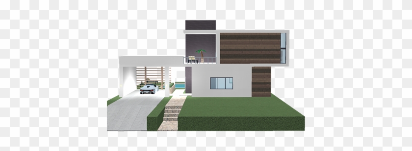 Modern House Png Image - Cute Roblox Houses #858345