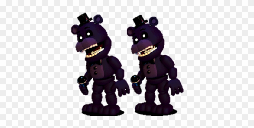 Unwithered Shadow Freddy By Fnatirfan - Fnaf World Gifs Characters #858389