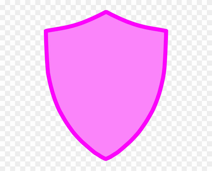 Pink Shield Clipart #858515