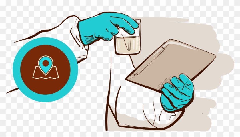Doctor Testing Contaminant - Mad Cow Disease Microbe #858986