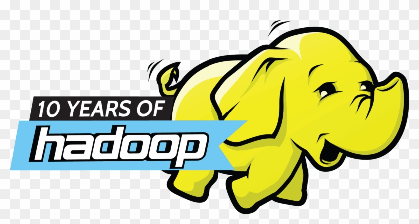 This Year Is The 10th Yea 10 Year Hadoop Logo - Hortonworks #859071