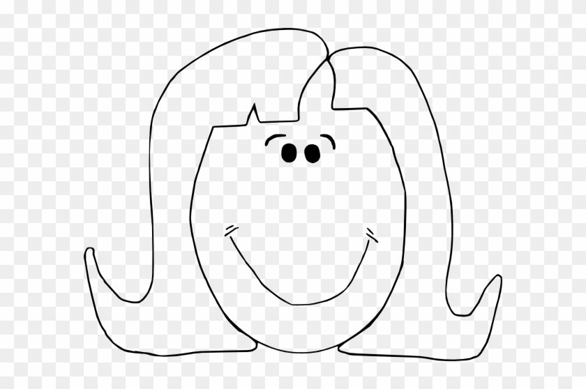 Ladyface Outlines Clip Art At Clker - Ladyface Outlines Clip Art At Clker #859694