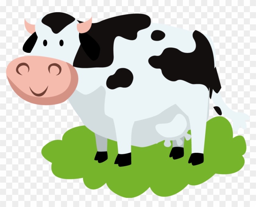 Dairy Cattle Song Nursery Rhyme La Vaca Lechera - Melkkuh Im Garten Mousepads #860104