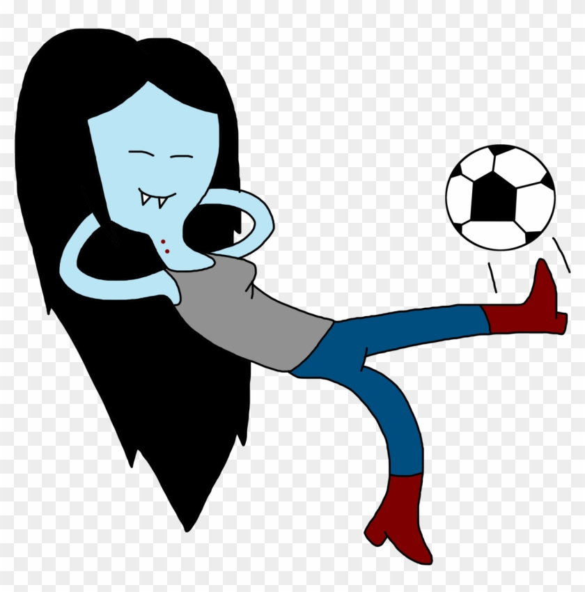 Marceline Doing Embassies With Soccer Ball By Marcospower1996 - Marceline Doing Embassies With Soccer Ball By Marcospower1996 #860684