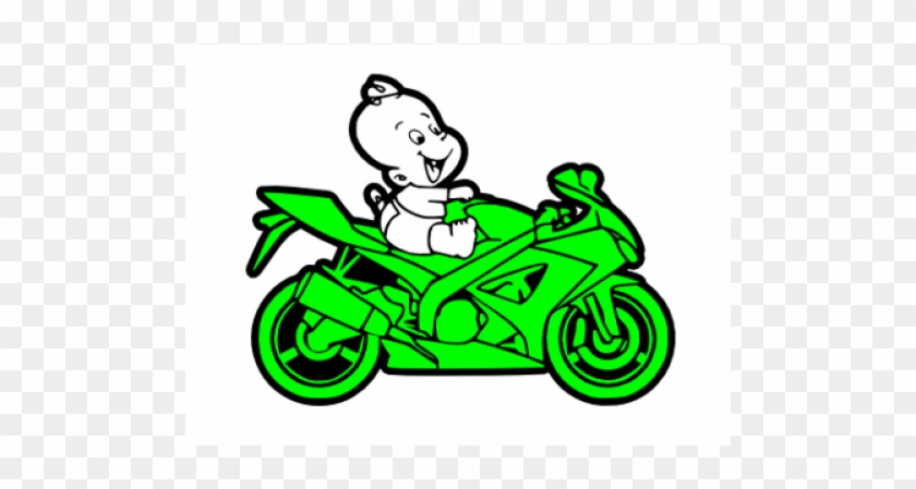 Motorcycle Clipart Baby - Motorcycle Clipart Baby #861040