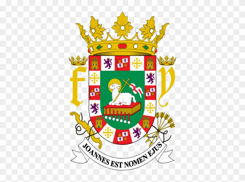 Puerto Rico Clipart Mass Media - Puerto Rico Coat Of Arms #861081