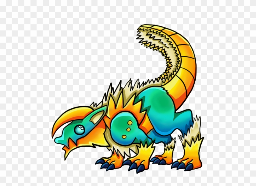 Chibi Zinogre By Chikwolf On Deviantart Zinogre Clipart - Zinogre Chibi #861115