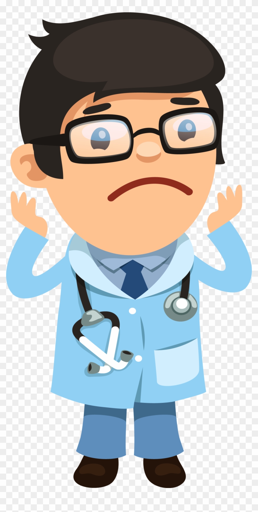 Physician Hospital Icon - 卡通 男 人物 #861236