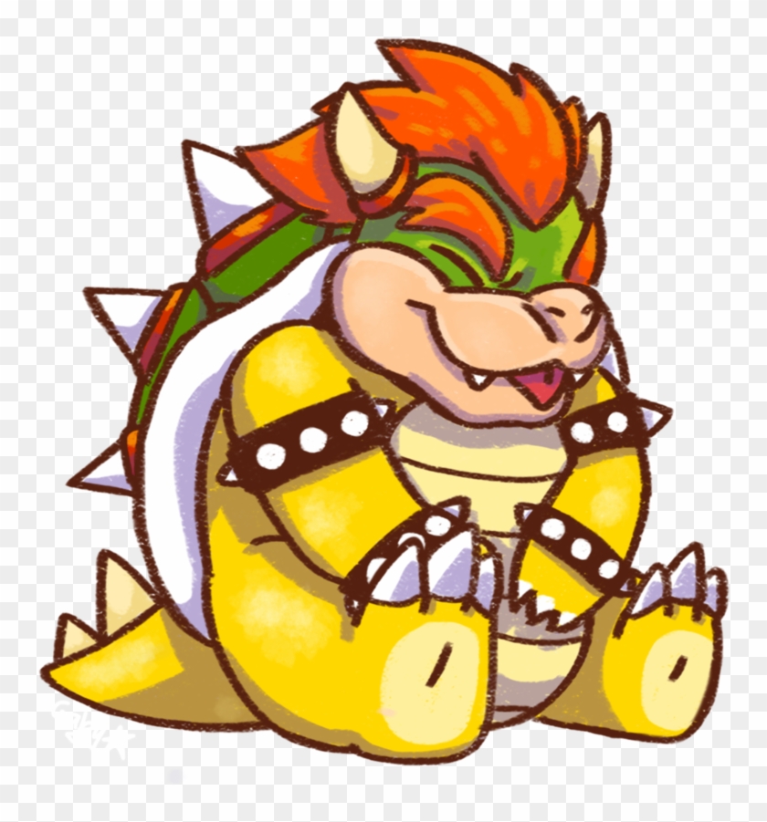 Cute Lil Bowser By Marceline-fox - Cute Bowser #861296