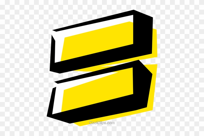 Equal Sign Royalty Free Vector Clip Art Illustration - Equal Sign #861521