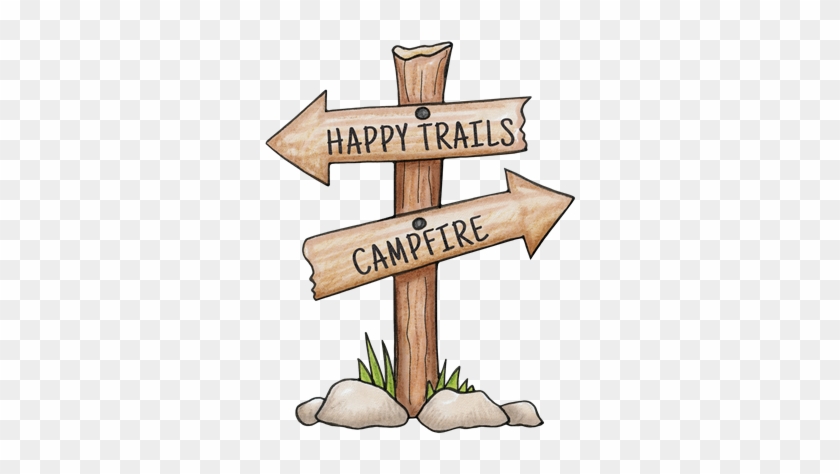 Pin Camping Signs Clip Art - Summer Camp Signs Clipart #861565