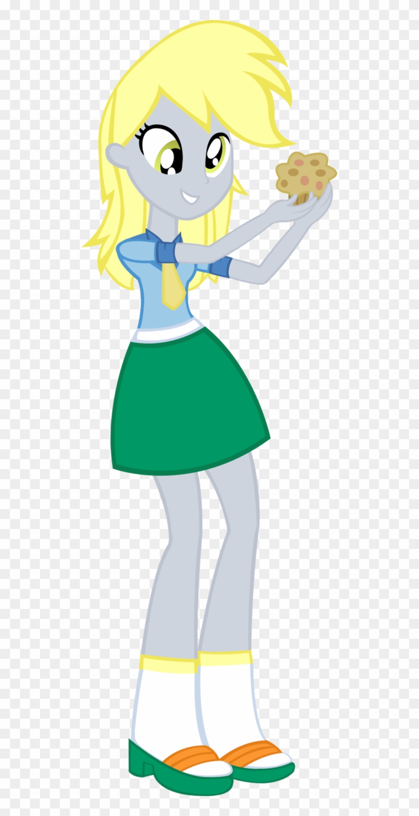 Equestria Girls Derpy Vector By Kapicator On Deviantart - Derpy Hooves #861585