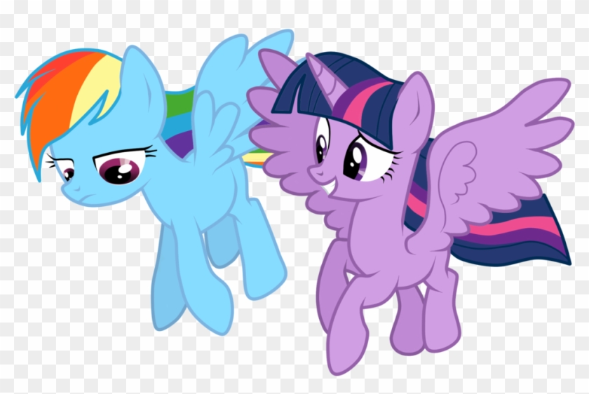 Image Result For Mlp Twilight Sparkle & Rainbow Dash - Rainbow Dash #861599