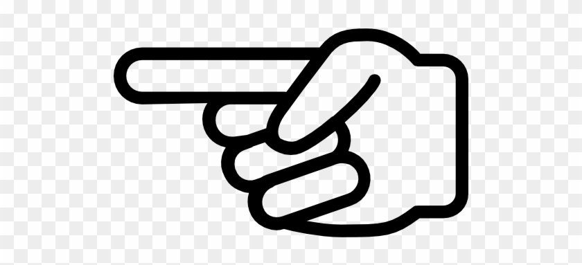 Pointing Finger Graphic - 手指 指向 #861696