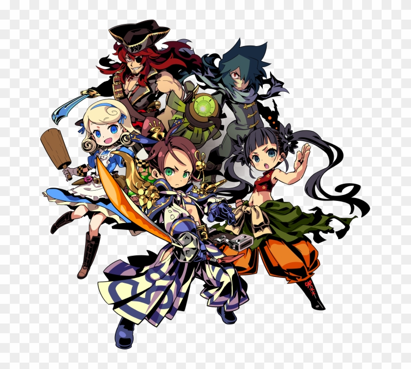 Just Who Is This Girl Why Does She Want To Go To The - Etrian Mystery Dungeon #861843