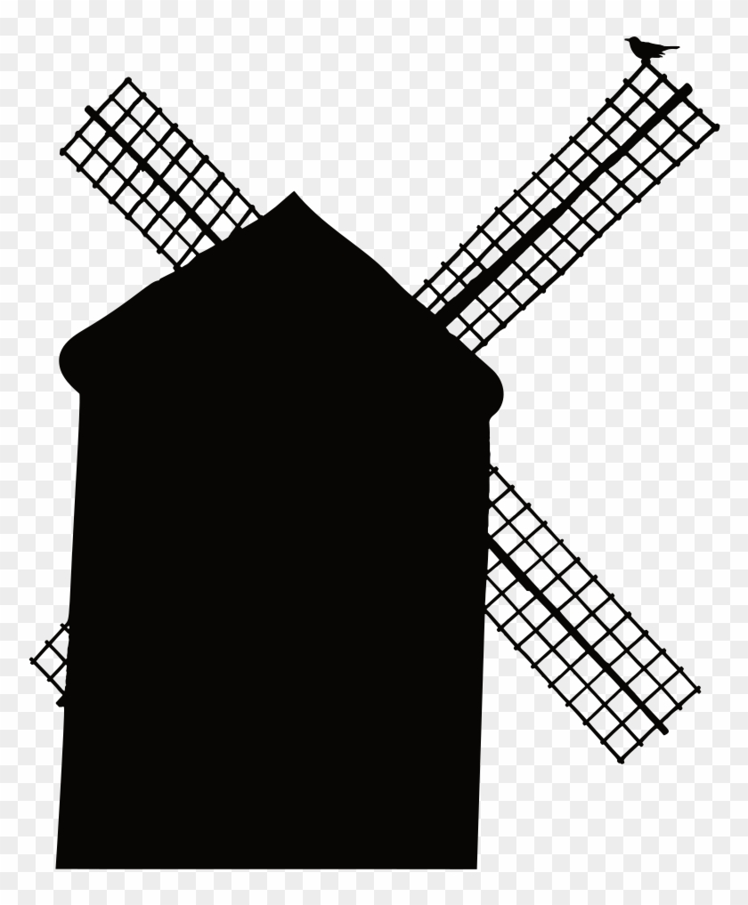 Windmill Silhouette - Windmill Silhouette #861915