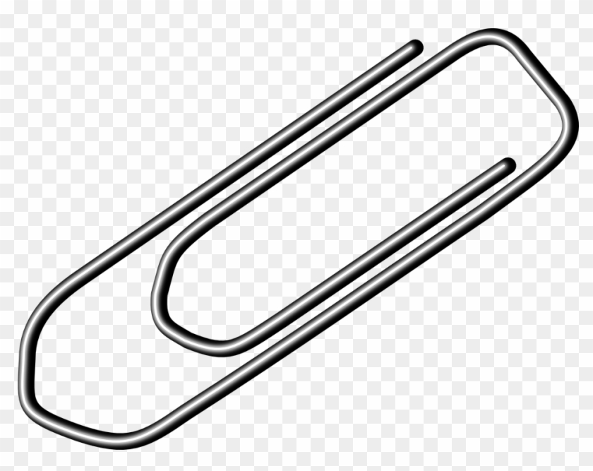Paperclip Paper-clip Office Clip Business - Paper Clip Drawing #155924