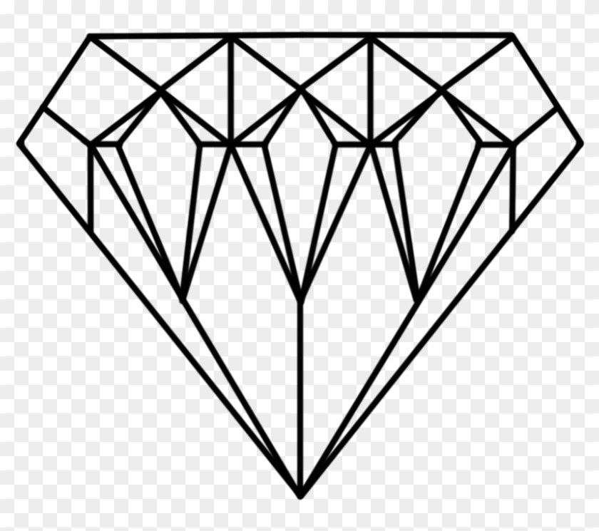 Pin Diamond Clip Art Free - Diamond Drawing #156082