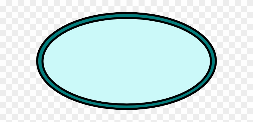 Awesome To Do Oval Clipart Aqua Clip Art At Clker Com - Oval Clipart #156105