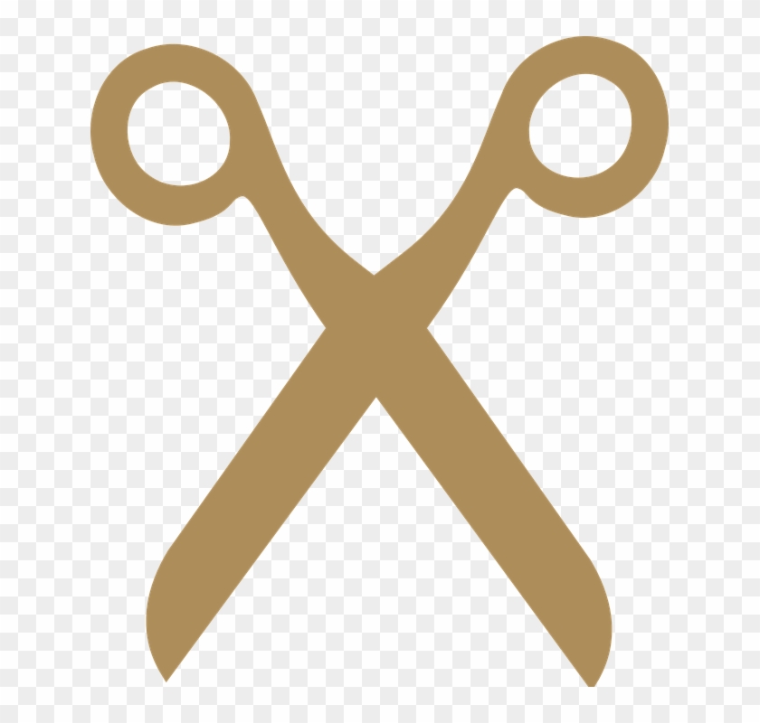 Scissors Cut Office Edit Tool Sharp Office Tool - Scissors Silhouette #156440