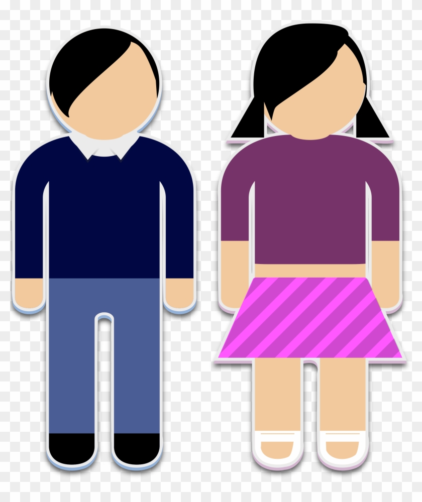 Big Image - Boys And Girls Symbol #156500