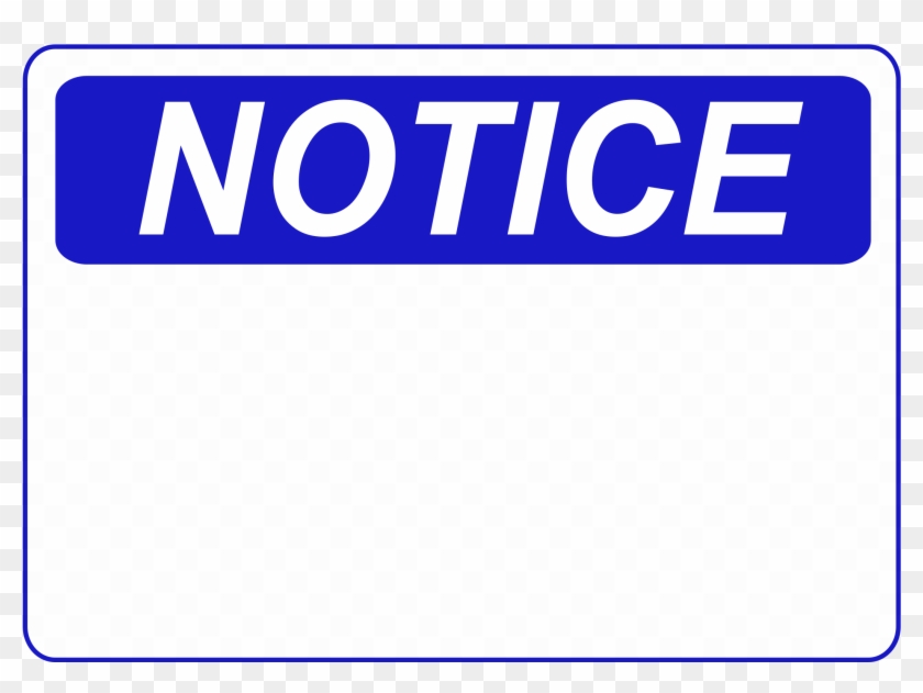 Winsome Ideas Free Sign Templates Clipart Big Cliparts - Notice Sign Template Word #158301