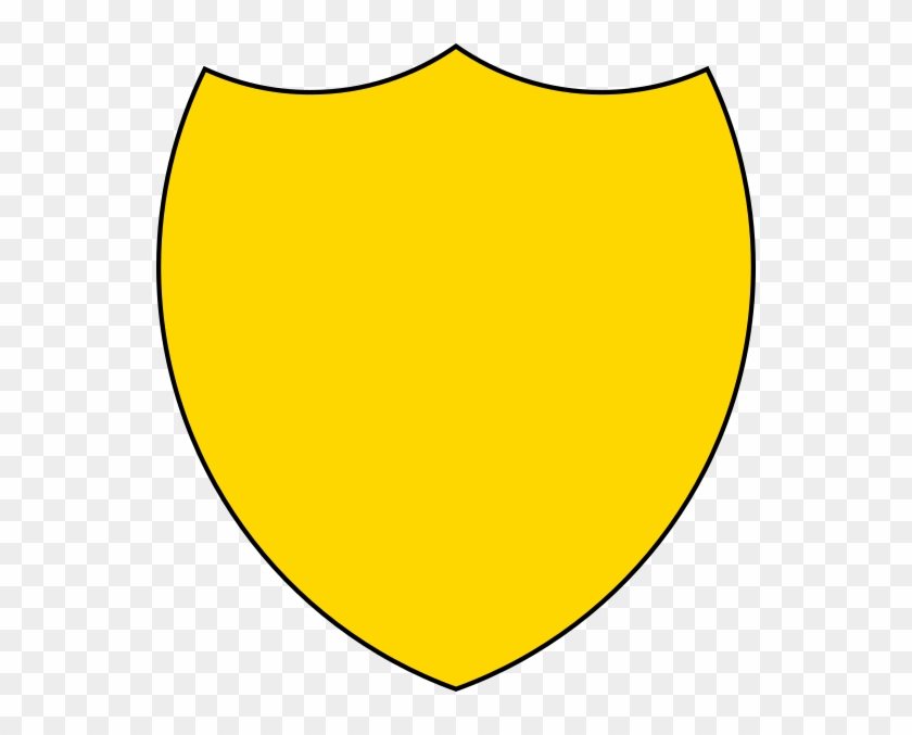 Shield Outline Clip Art At Clker - Shield Outline #158900
