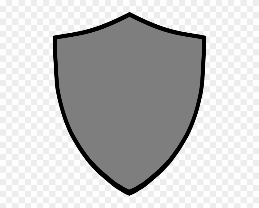 How To Set Use Shield-grey Svg Vector - Shield Template #159016