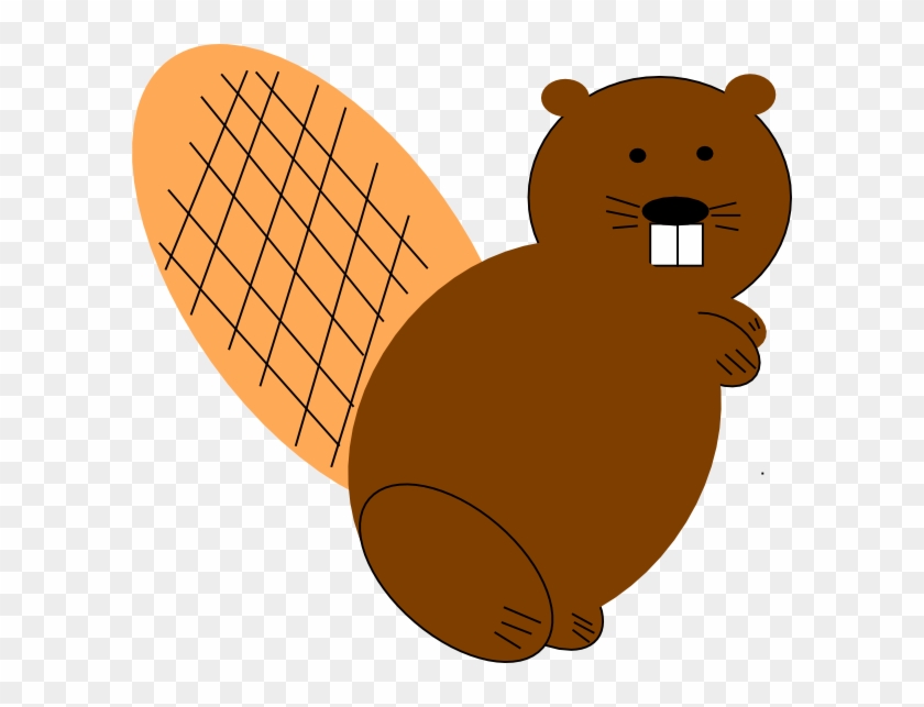 Beaver Standing Clip Art - Beaver Clipart #159075
