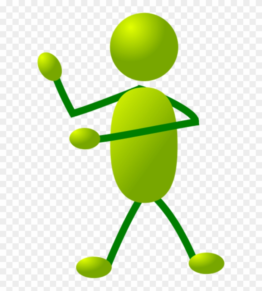 Stick Man Figure Using Arms - Stick People Clip Art #159203