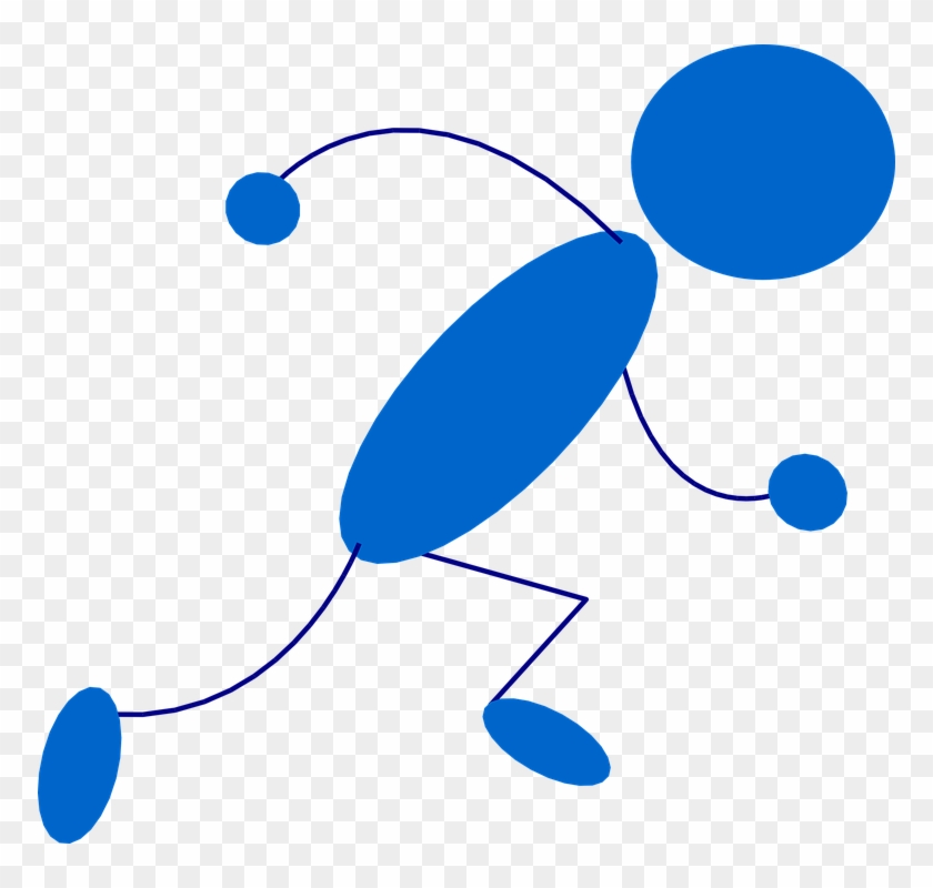 Stickman Stick Figure Matchstick Man Running Runner - À Vos Marques Prêt Partez #159374