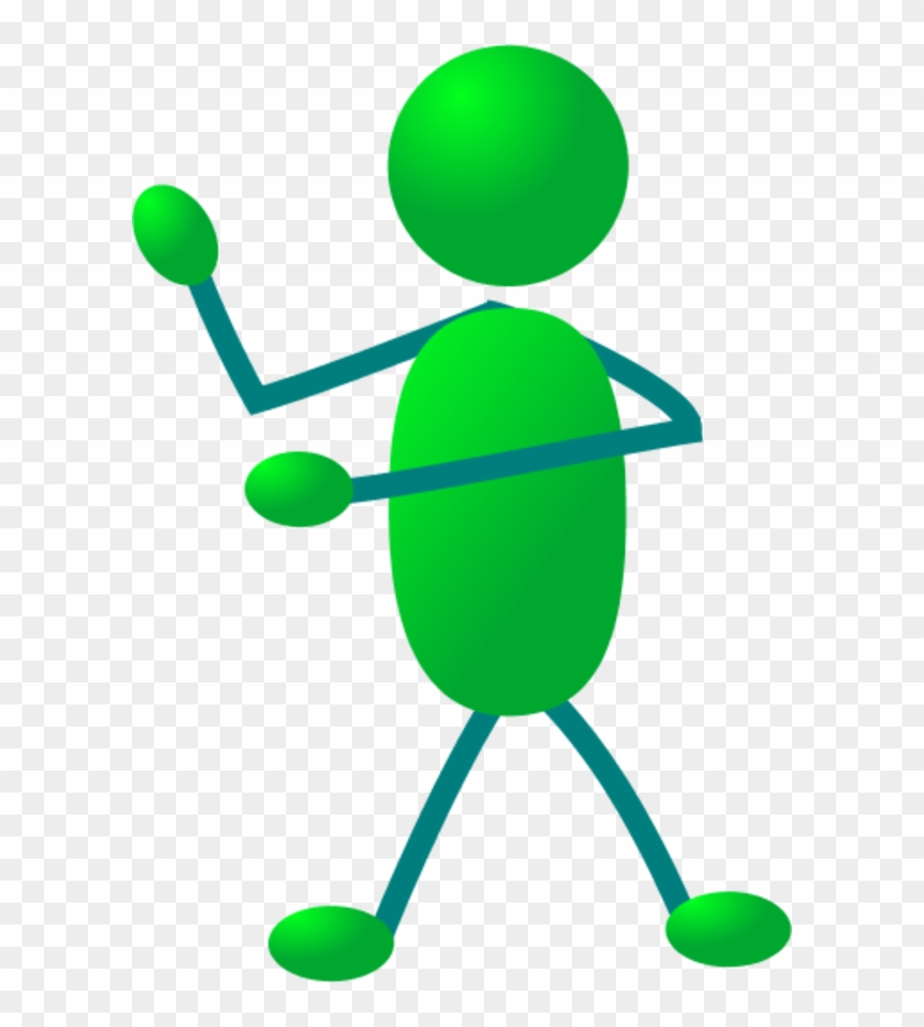 Stick Man Art - Stick People Clip Art #159378