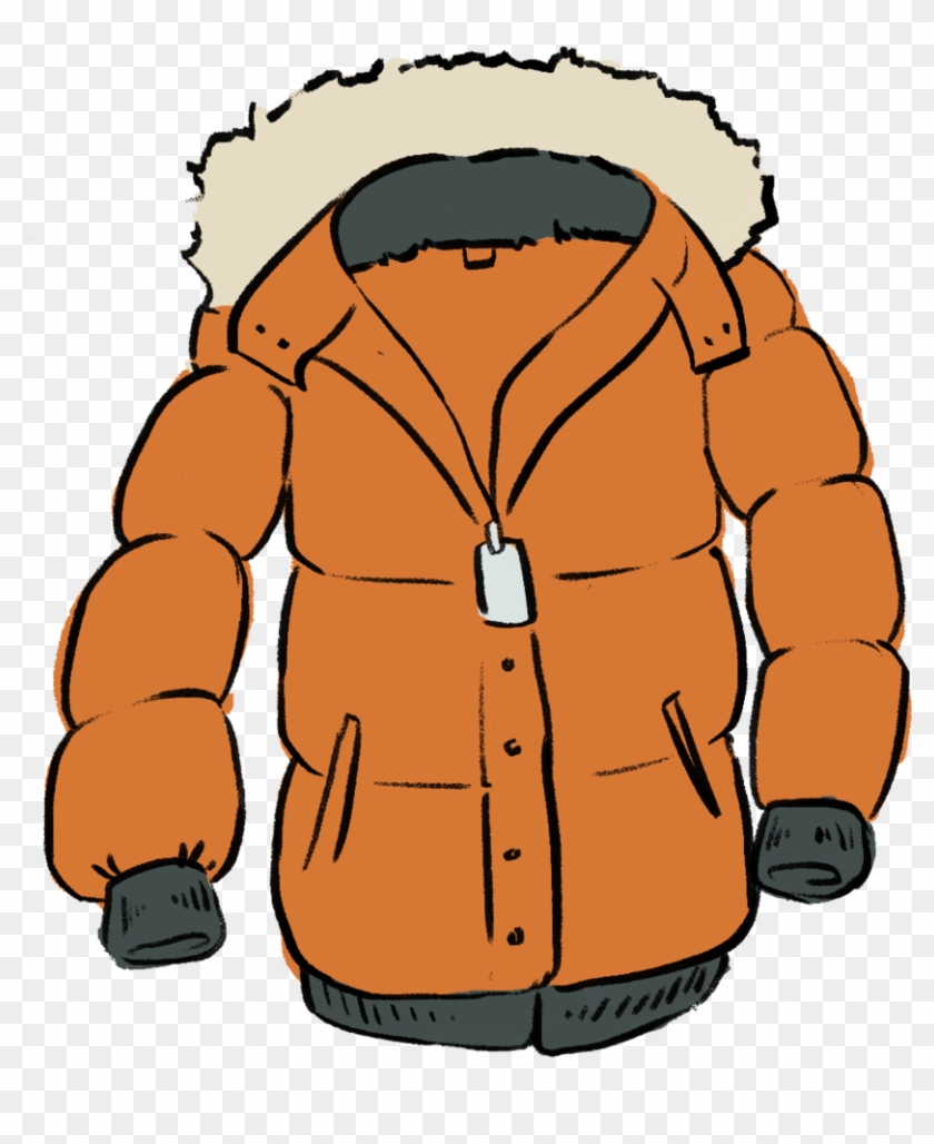 Winter Jacket Clipart - Winter Coat Clipart Png #159543