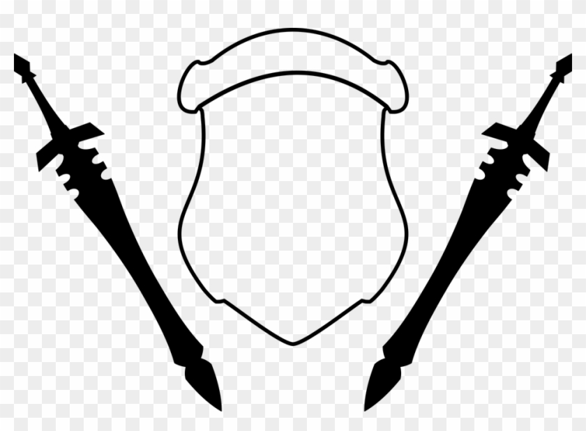 Sword Swords Shield The Middle Ages Knighthood - Sword #159677