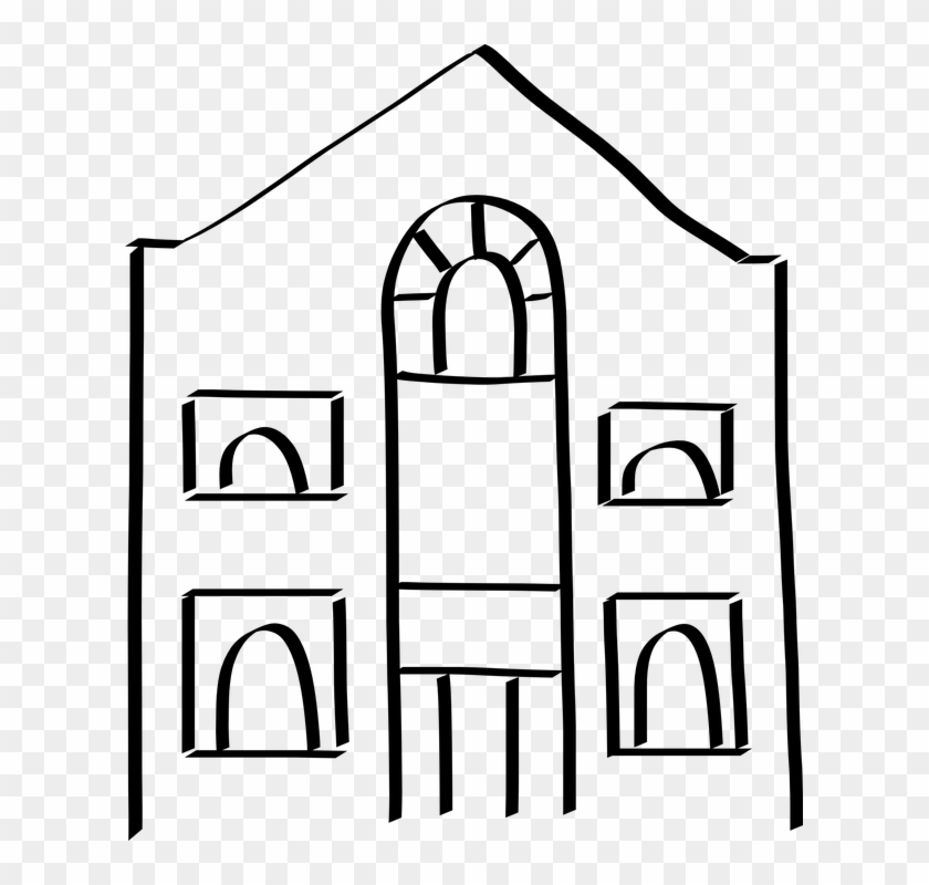 Building, Architecture, Roman, House - صور مدرسه ابيض واسود #160380