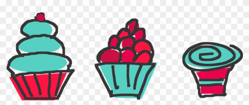 Mini Cupcake Clipart - Clip Art #160481