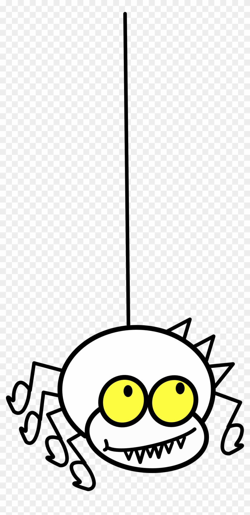 Itsy - Bitsy - Spider - Clipart - Spider Cartoon Hanging #160721